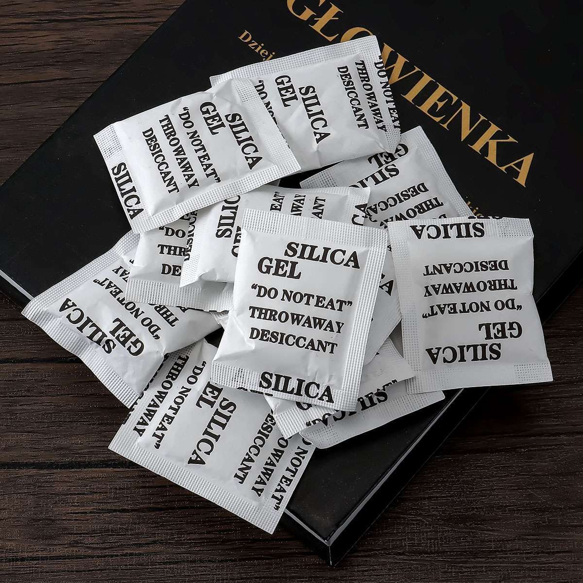 60/100 Packets Grams Silica Gel Desiccant Pack Moisture Absorber Reusable Safe