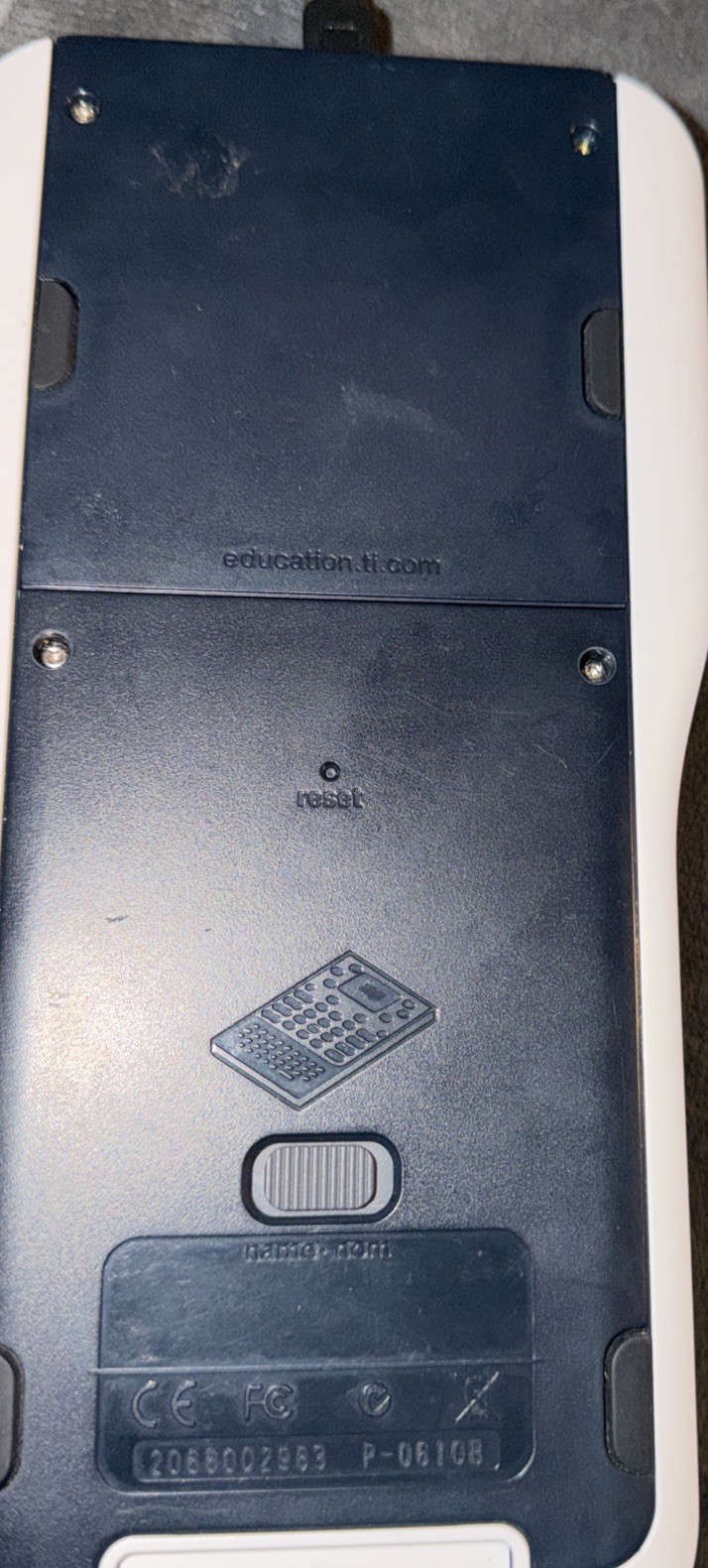 Texas Instruments Ti-nspire Graphing Calculator Black and White (read)