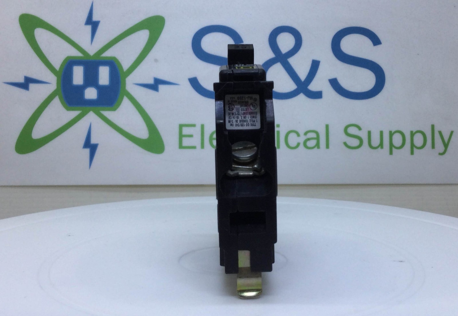 Square D QO120 20 Amp 1 Pole 240V 10kA Breaker – Yellow Face