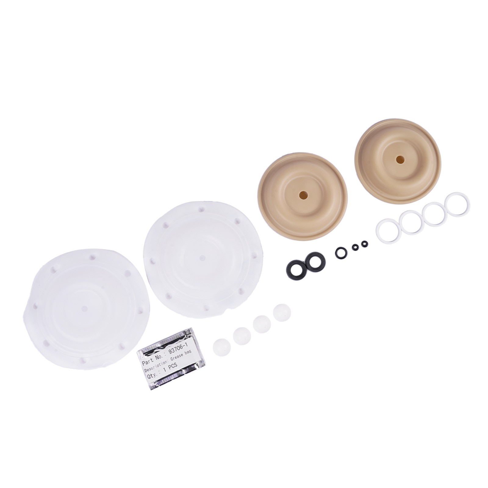 NEW Diaphragm Pump Repair Kit For Ingersoll Rand ARO PART# 637427-TT 637427TT