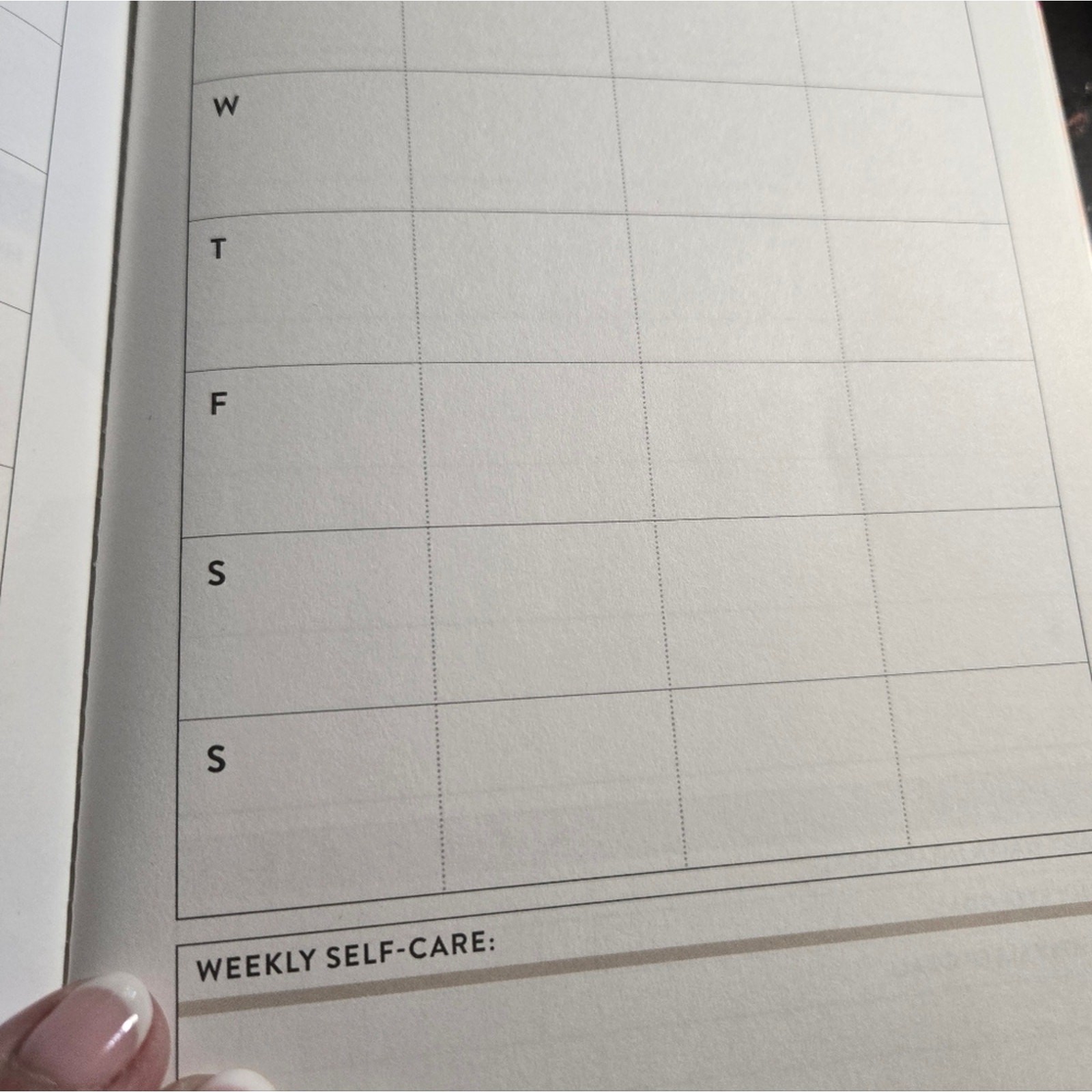 Erin Condren Wellness Log Petite Planner 5 1/2 X 8 inches
