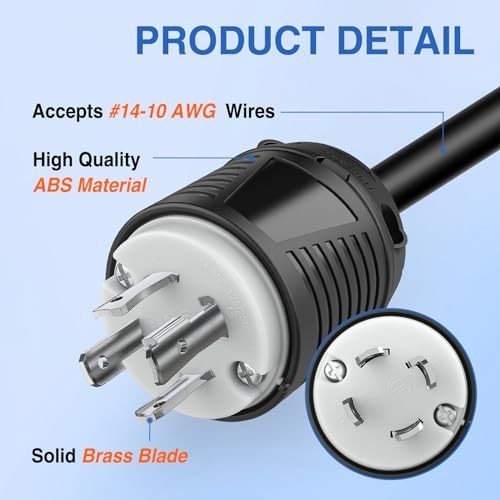 30Amp L14 30P L14 30R Male Female Locking Plug and Connector Generator Twist