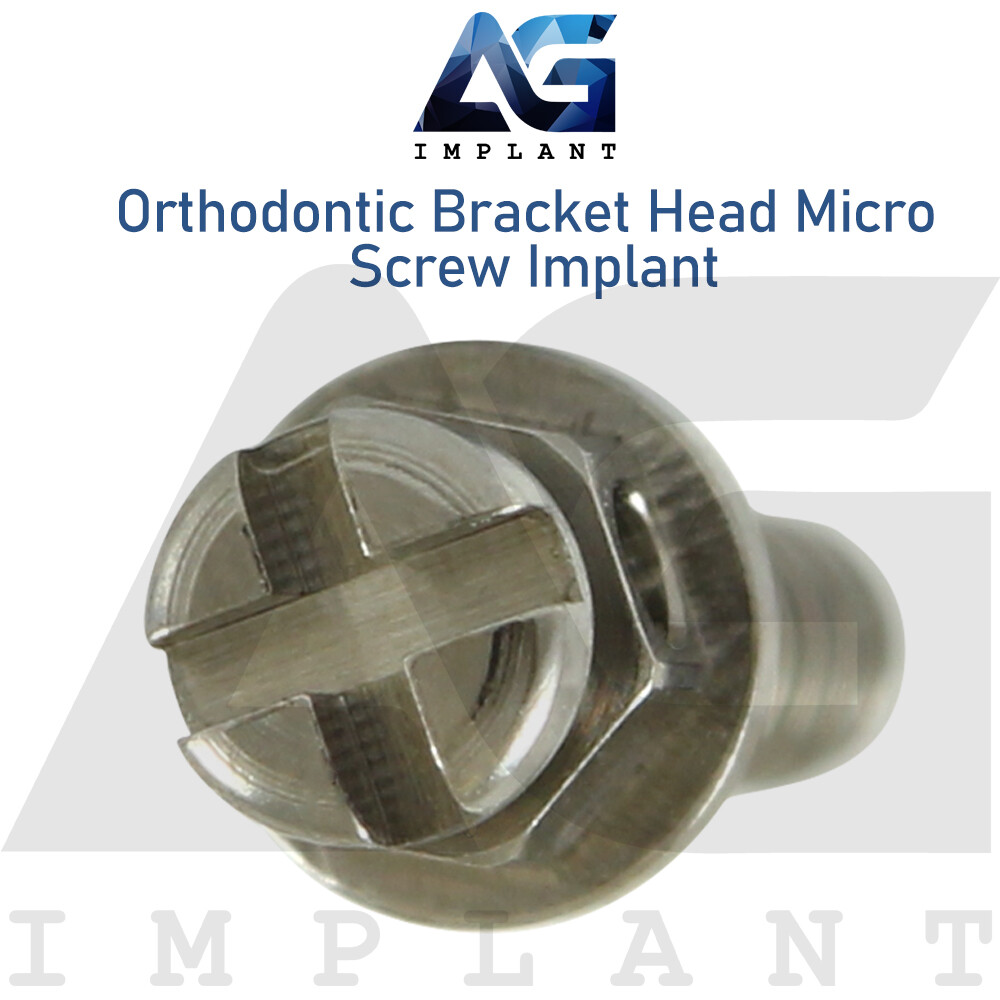 Self Drilling Orthodontic Bracket Head Micro Screw Driver Kit Dental Fixation