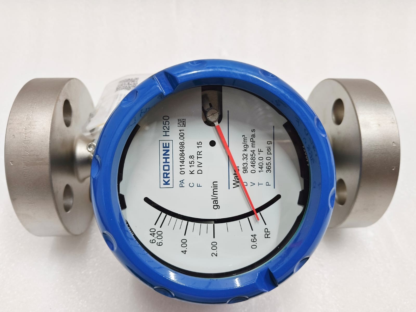 KROHNE H250/RR/M40/ESK-Ex Variable Area Flowmeter 0.64–6 GPM ATEX