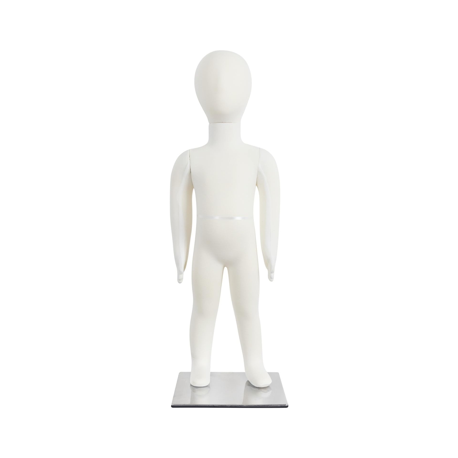 Kids Mannequin Child Dress Form Foam Flexible Full Body Manikin with Removabl…