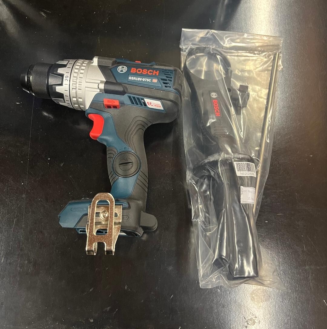 Bosch GSR18V-975C 1/2″ Chuck Bare Tool w/ Handle Reman