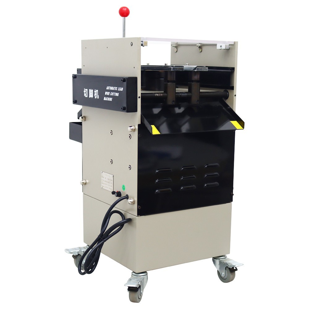 Semi-auto PCB Foot Lead Cutting Machine Mobile Electronic component trimming550W