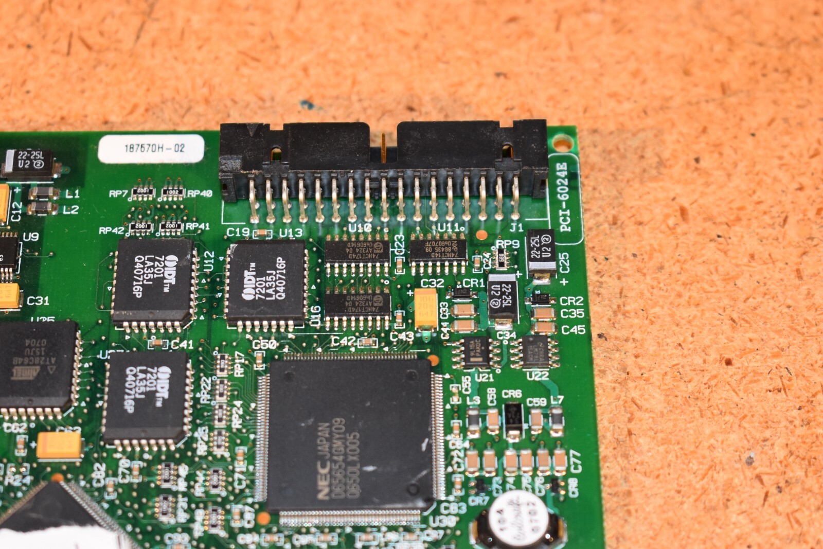 National Instruments PCI-6024E Multifunction I/O Device Analog And Digital Card
