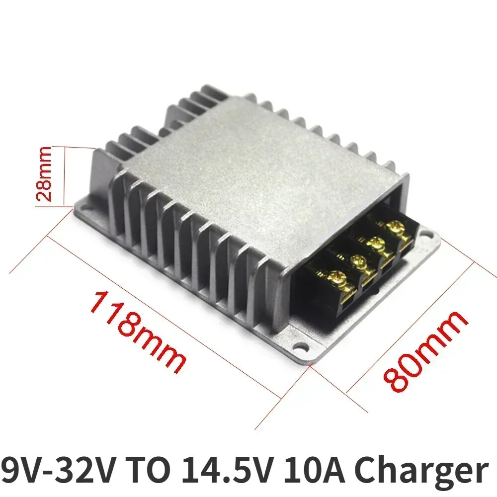 9V-32V to 14.6V 10A Lifepo4 for RVs Boat Car Dual Battery System
