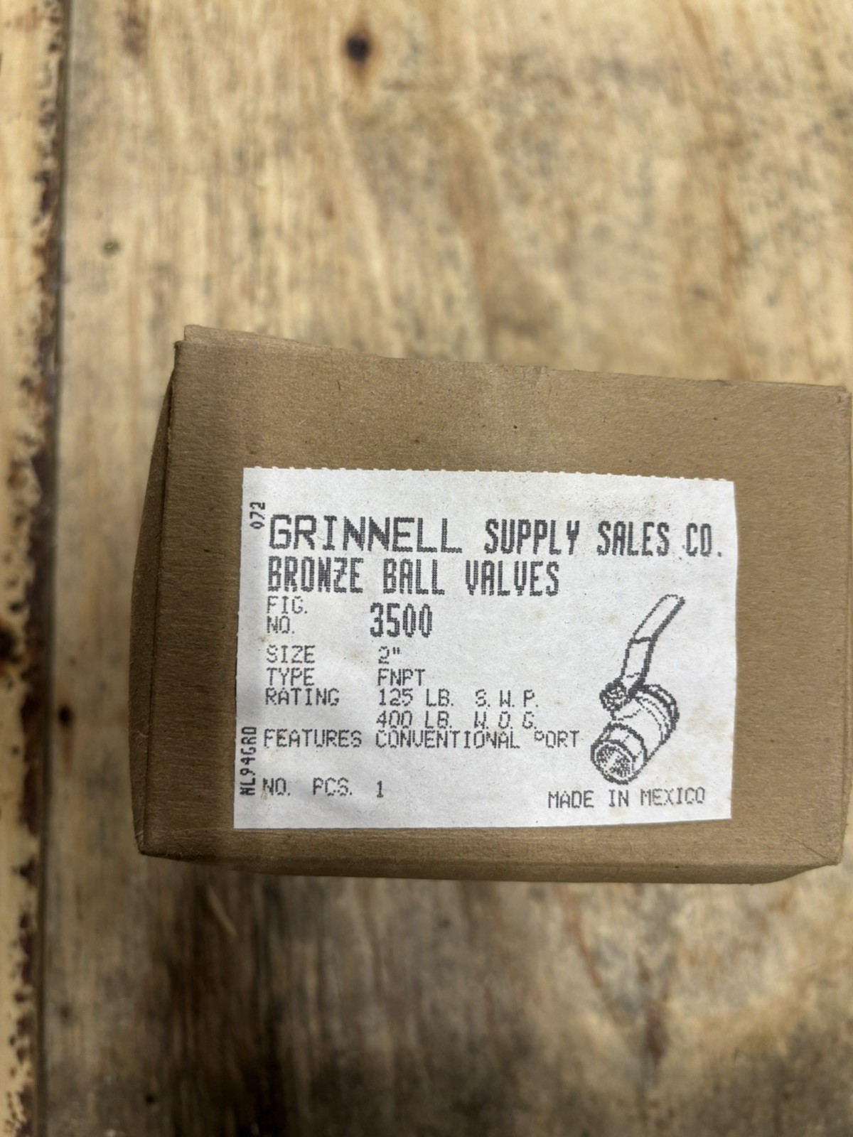 2” Bronze Apollo Ball Valve Non Potable Water