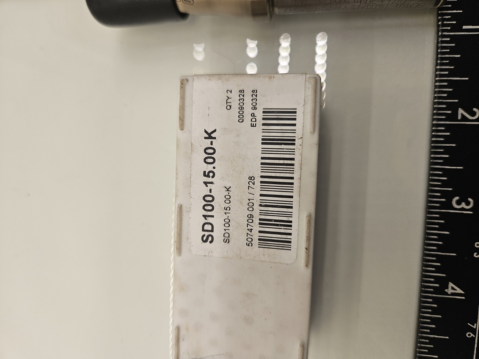 SECO Exhangeable Tip Drill Crownloc SD103-20.00/21.99-75-25R7, 20mm-21.99mm, NEW