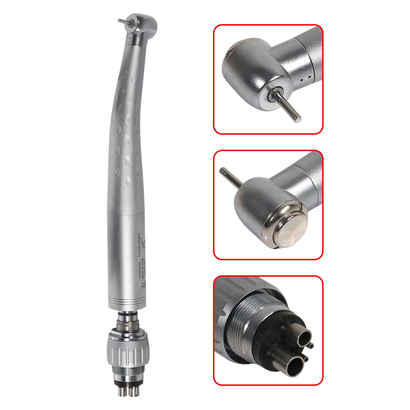 Yabang Dental High Speed Handpiece + Quick Coupler 4 Hole Swivel Coupling GB4