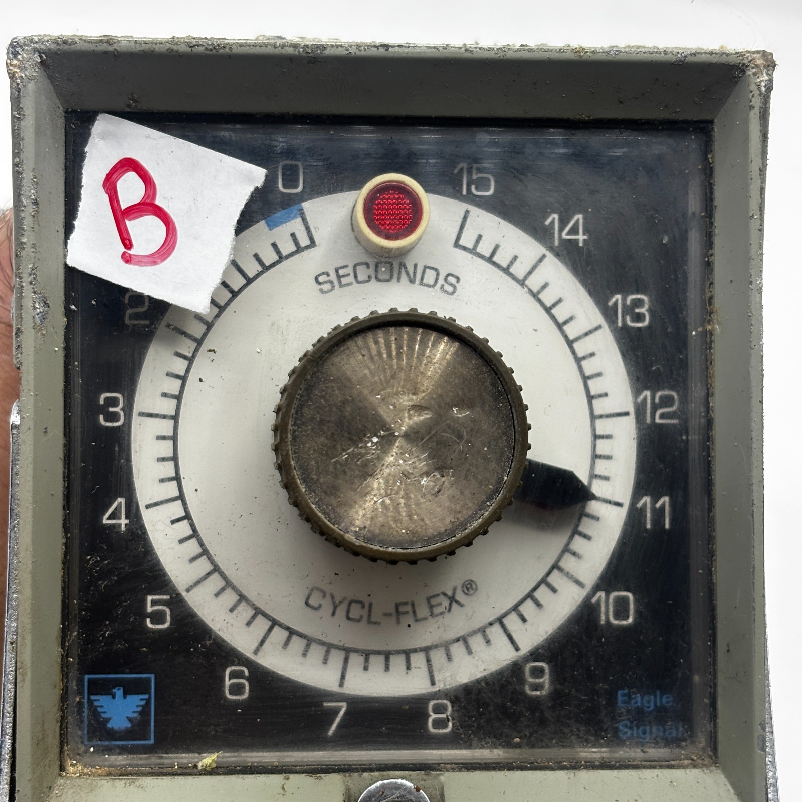 EAGLE SIGNAL HP514A616 CYCL-FLEX TIMER 0-15 SECONDS 120V 60HZ 6A77 🎯