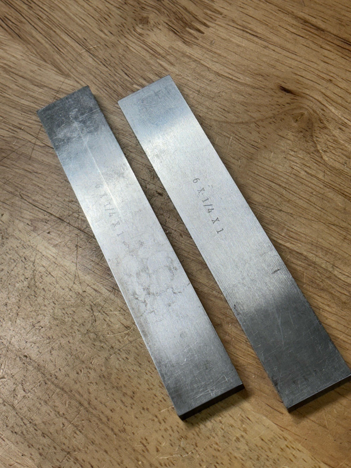 6” Taft Peirce/Suburban Tool Precision Parallel Bars Set 1/4″ x 1″ Machinist USA