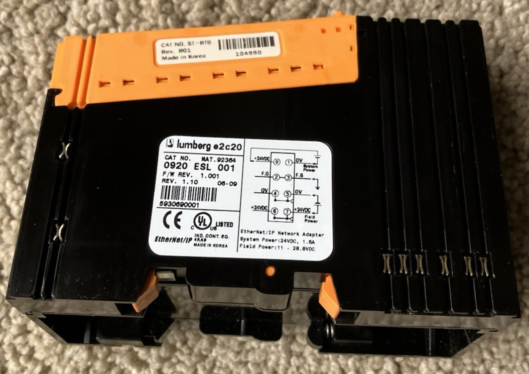 Lumberg Remote Ethernet I/O 0920 ESL 001, UEM 023, UEM 013, UEM 024, UEC 001