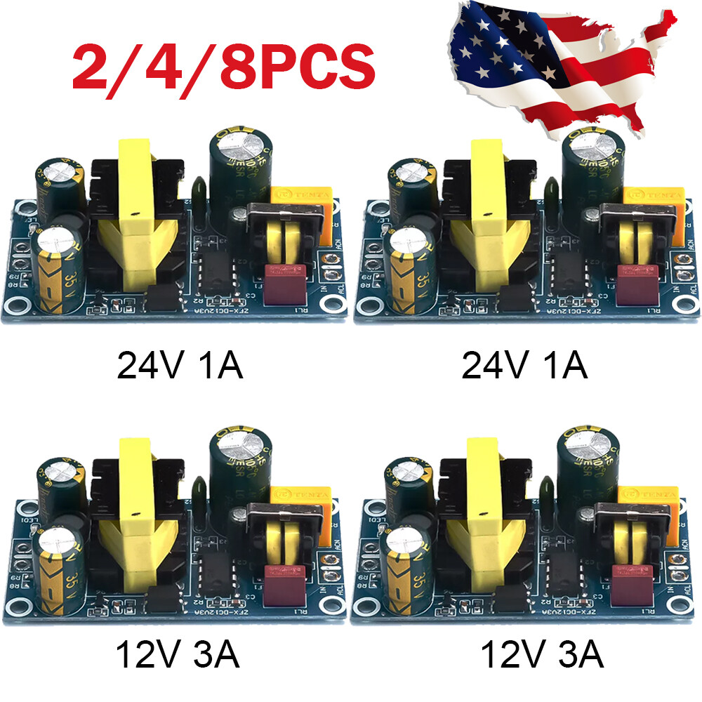 Isolated Switching Power Supply Module AC110-265V to DC12V 3A / DC24V 1A AC-DC