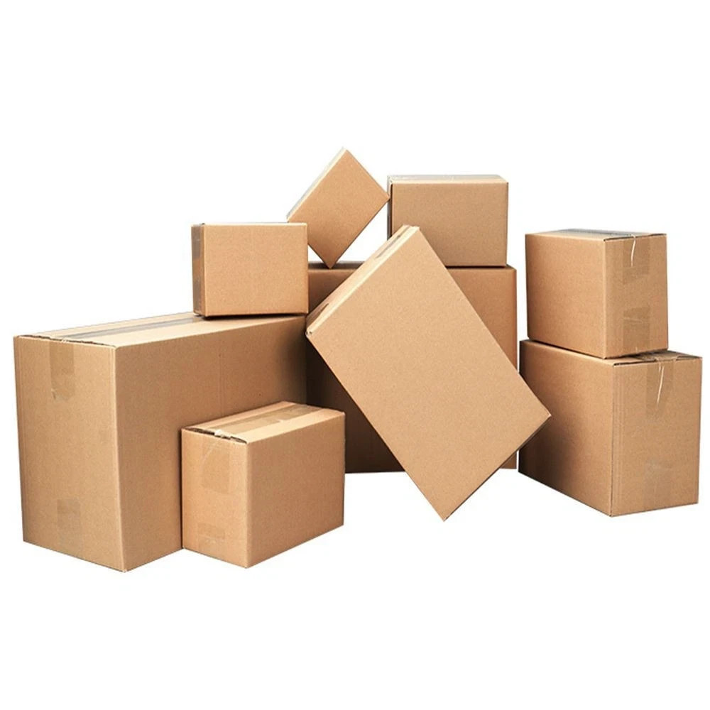 100 6x4x4 Cardboard Paper Boxes Mailing Packing Shipping Box Corrugated Cartons