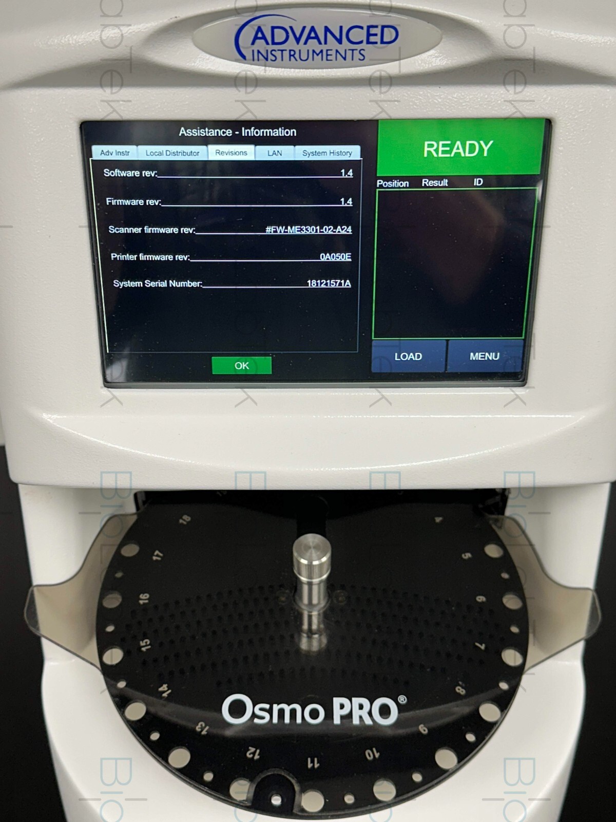 Advanced instruments Osmo PRO multi-sample micro osmometer