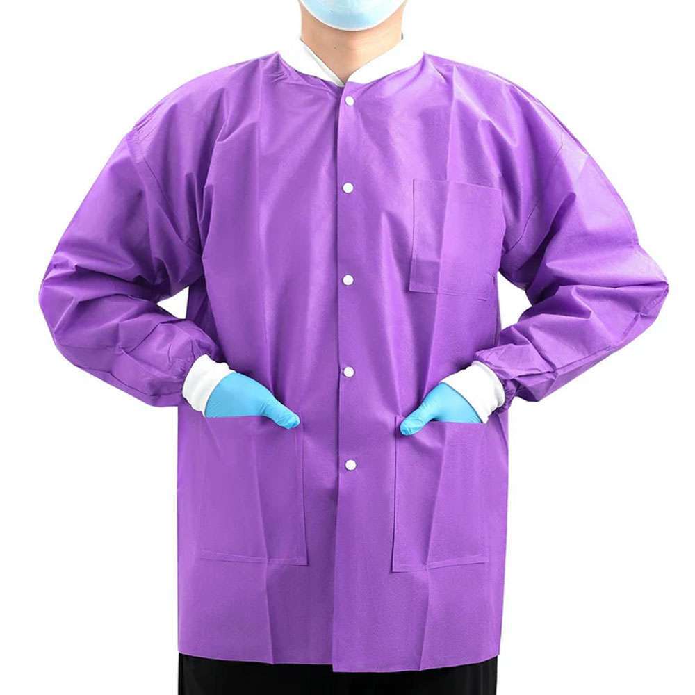 JMU Plus SMS Jacket, Medium, Purple, 50/Case