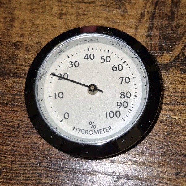 Analog Dial Hygrometer Humidity Gauge Dial 0-100% Humidity Meter