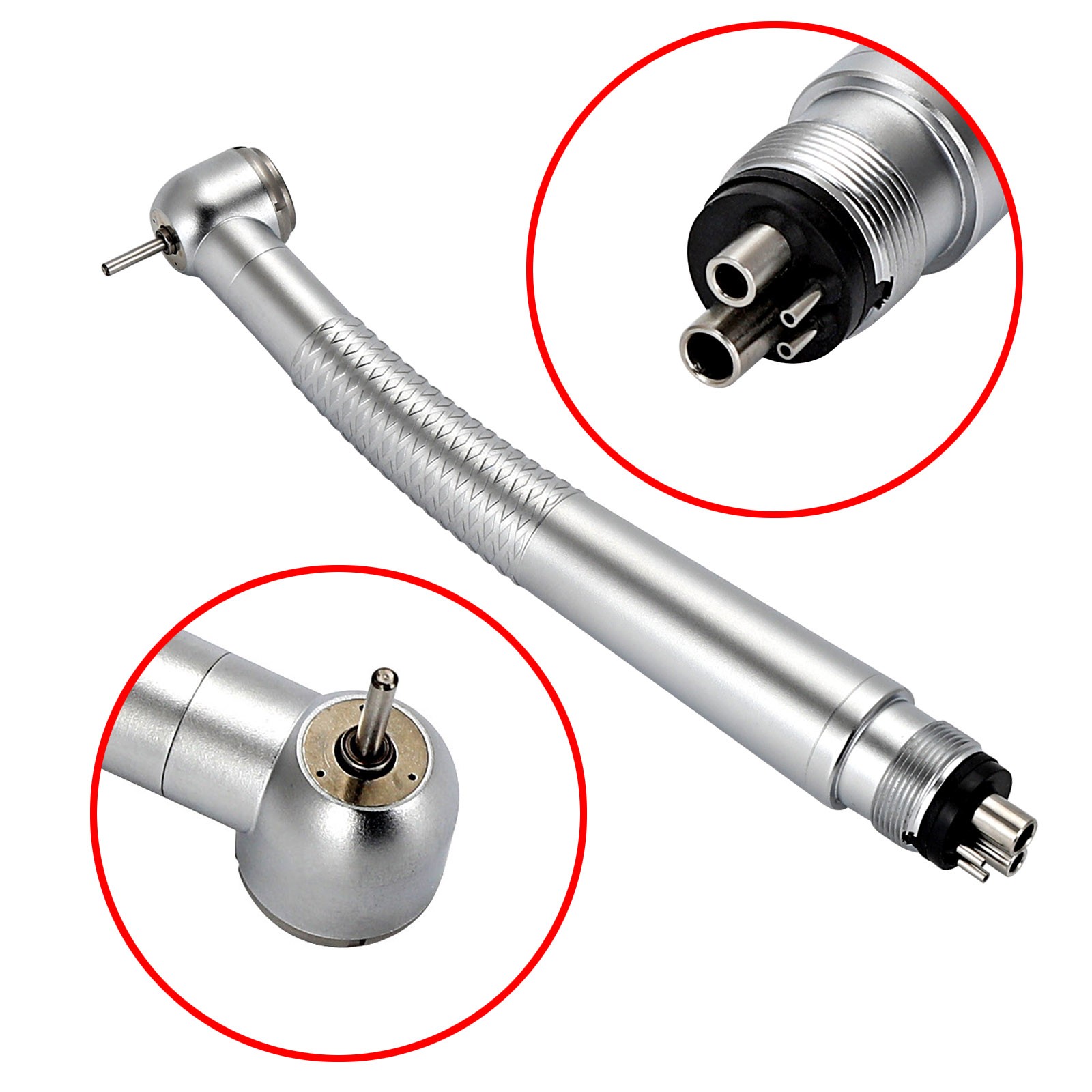 2Packs PANA MAX NSK Style Dental High Speed Handpiece Push 4 Holes