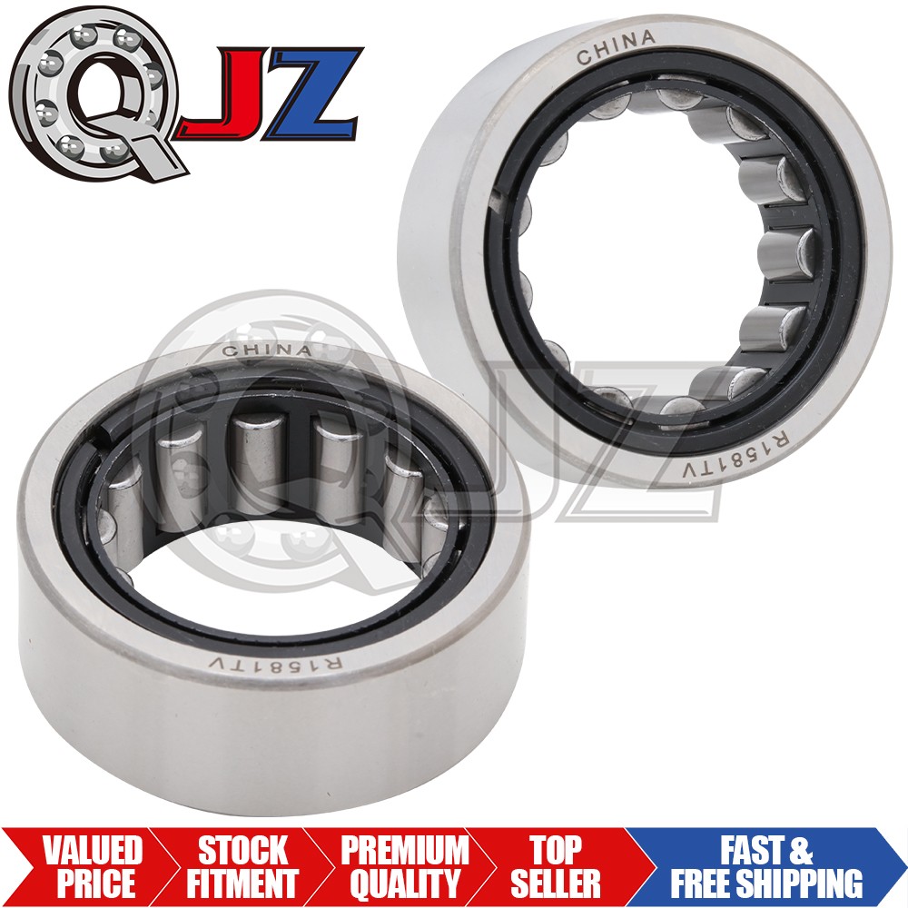 [Qty.2] R1581TV Cylindrical Roller Bearing [1.32″ ID x 2.05″ OD x 0.765″ W]