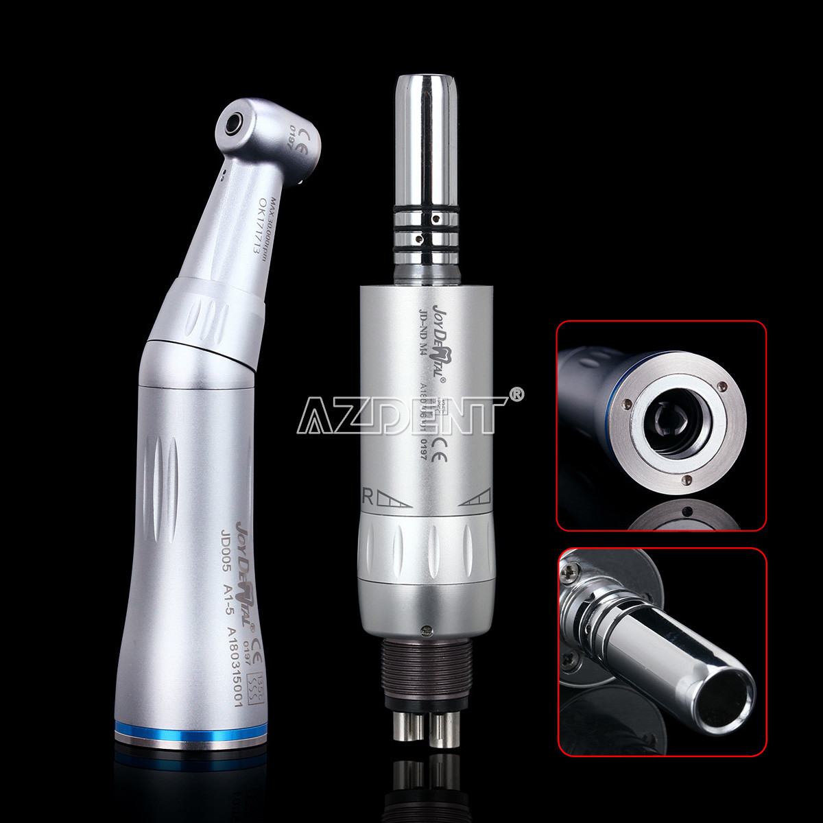 NSK Style Dental Low Speed Contra Angle Handpiece/Air Motor Internal Water Spray