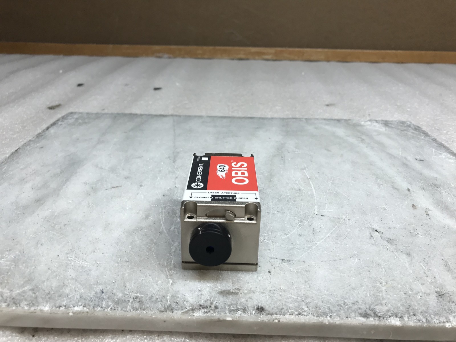 Coherent OBIS 640-60C Continuous Wave Laser 641nm 60mW 1253495 1.6k Hrs mfg 2015