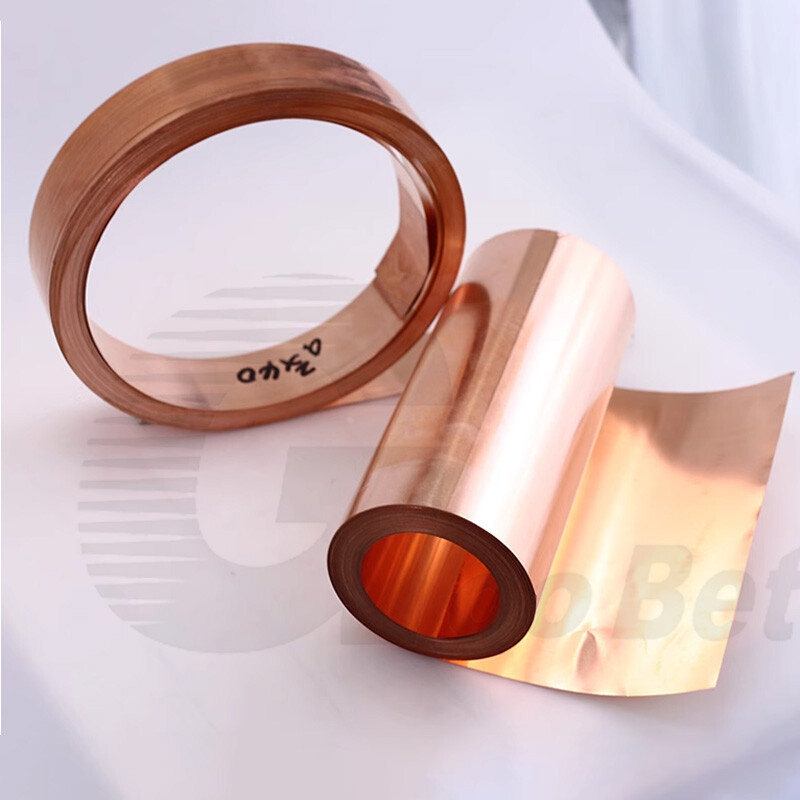 Thickness 1.0mm 99.9% Pure Copper T2 Cu Metal Sheets Foil Plate Strip Band Roll