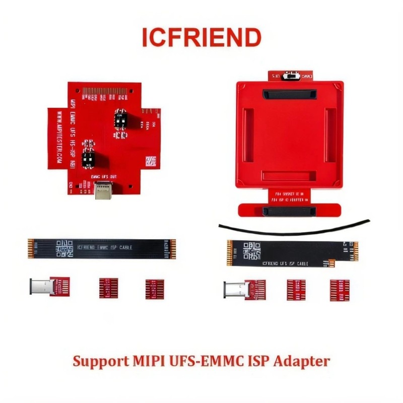 ISP Adapter Programmer Tool for Flash64 Ensuring User Safety Mechanisms