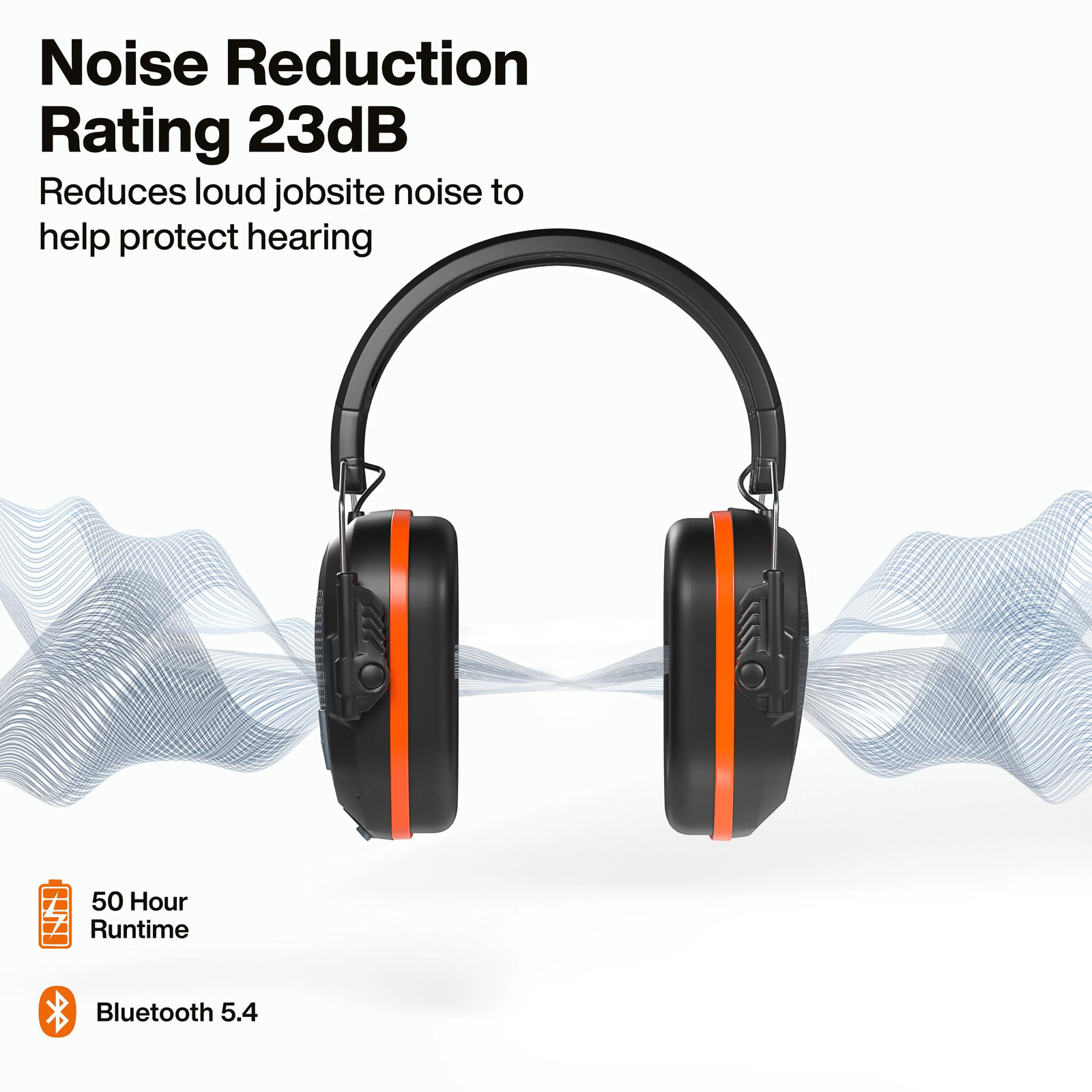 Klein Tools AESEM2 Slim Bluetooth Earmuffs