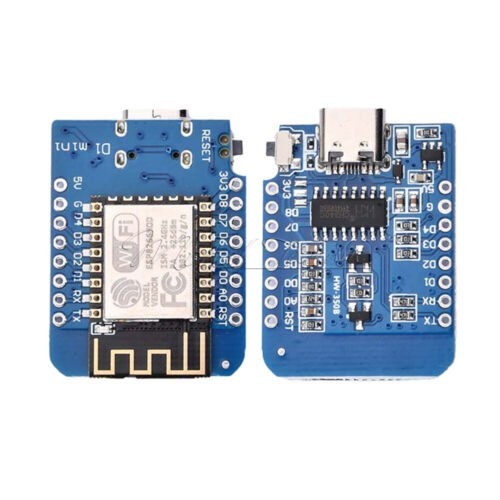 Lot of 2 Pieces Development Board Node mcu Mini D1 Module for ESP8266 ESP-12F