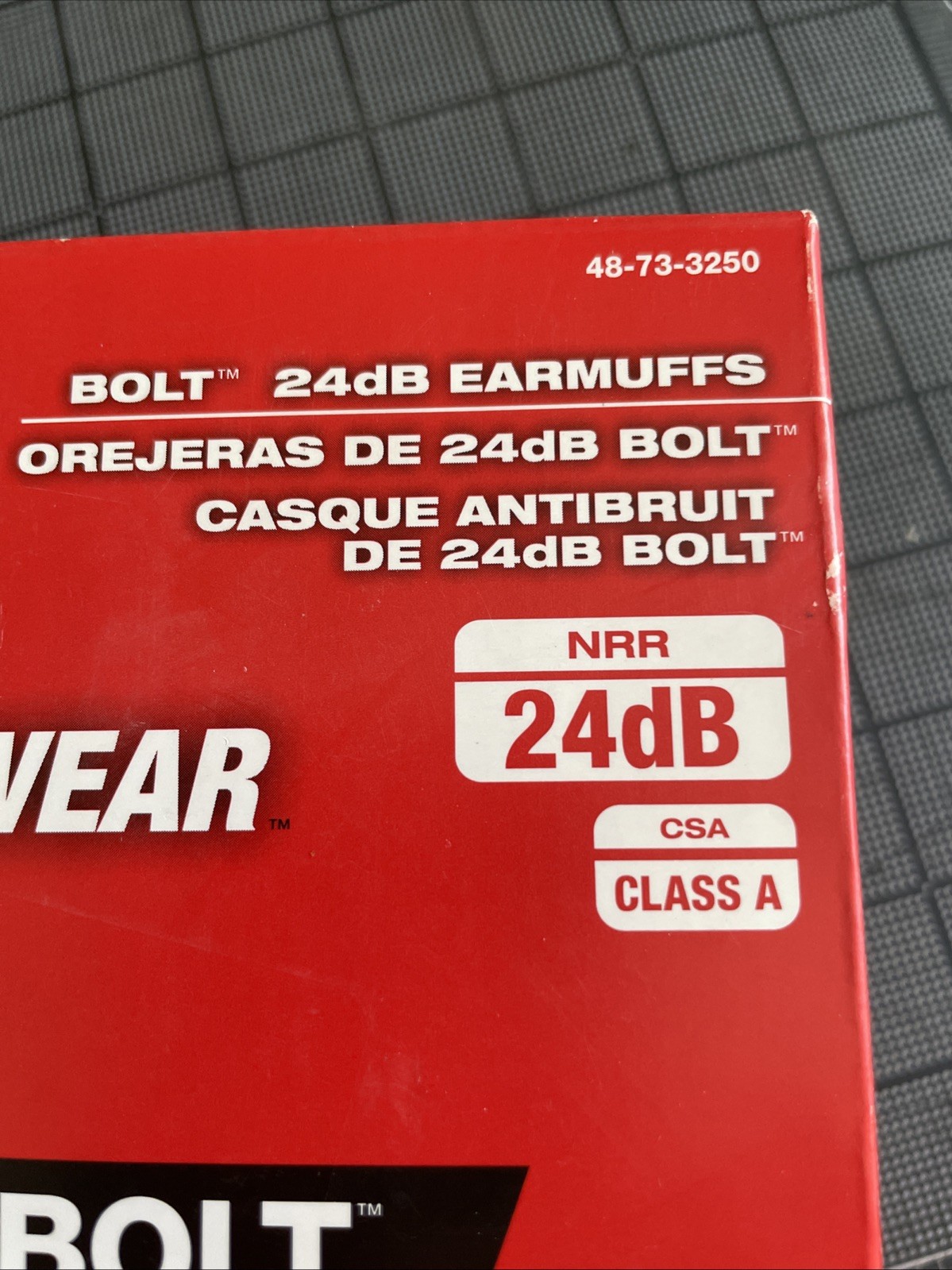 Milwaukee BOLT 24dB EarMuffs – 24dB NRR – Class A – 48-73-3250 (Brand New)