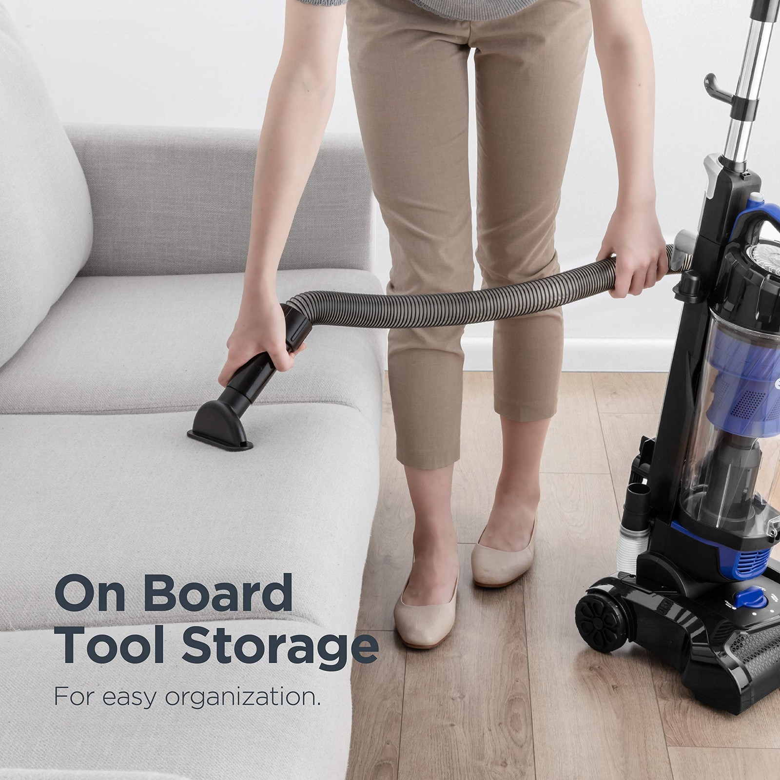 Eureka Lightweight Powerful Upright Vacuum Cleaner For Carpet And Hard Floor