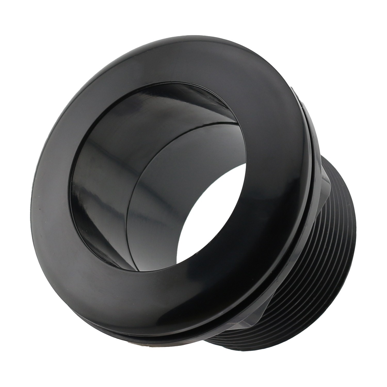 2″ Bulkhead Fitting Slip x Slip ABS Aquarium Tank Water Tank Plumbing USA Made
