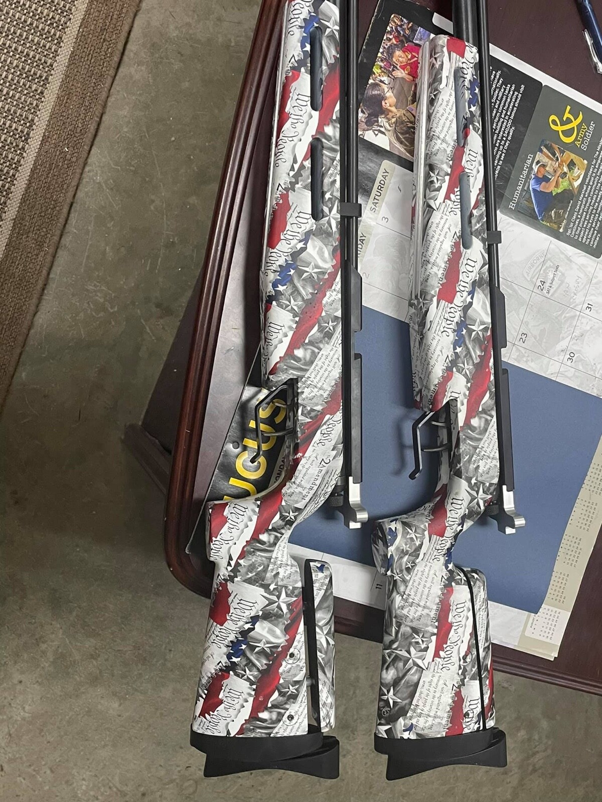 hydrographic film / activator second amendment hydro dip dipping wizard us flag