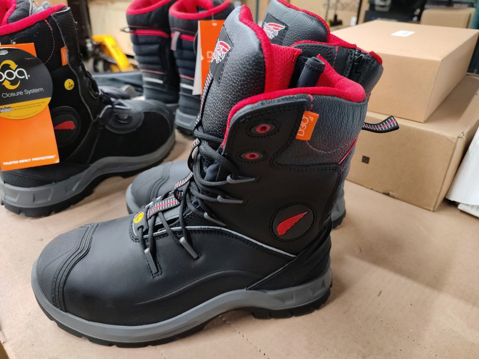 Red Wing Petroking 8 Inch 3206 Waterproof Safety Work Boots Men’s Size 8 US
