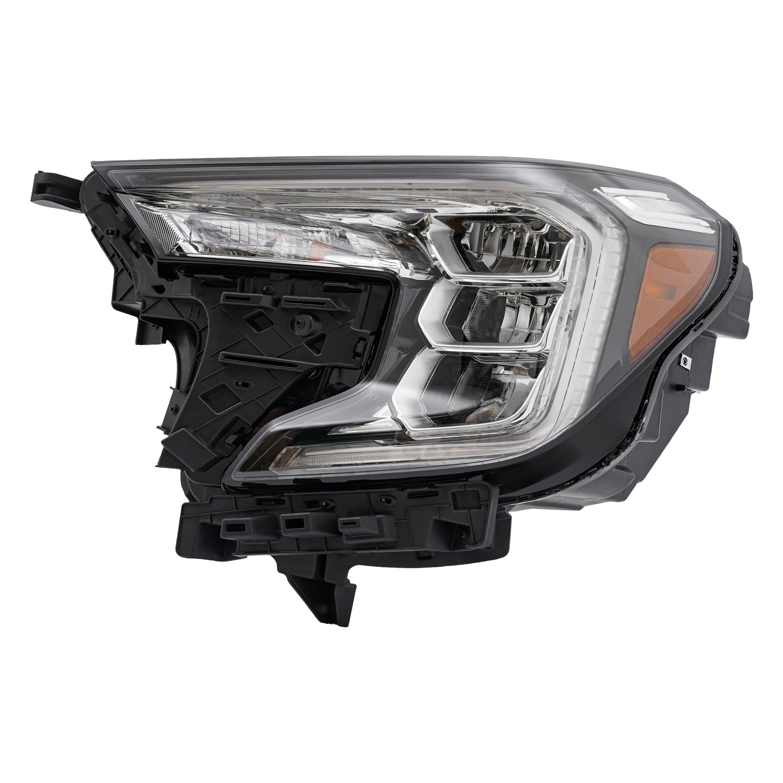 2022-2023 GMC Terrain LED Headlight Left Driver Side Black Housing Clear Lens
