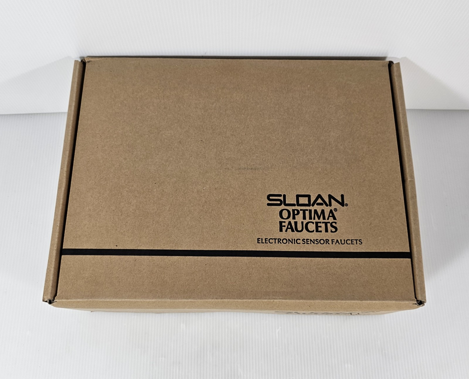 Sloan Optima Faucet ETF880-4 Sensor Operated, Chrome,Plug In Adapter, NEW