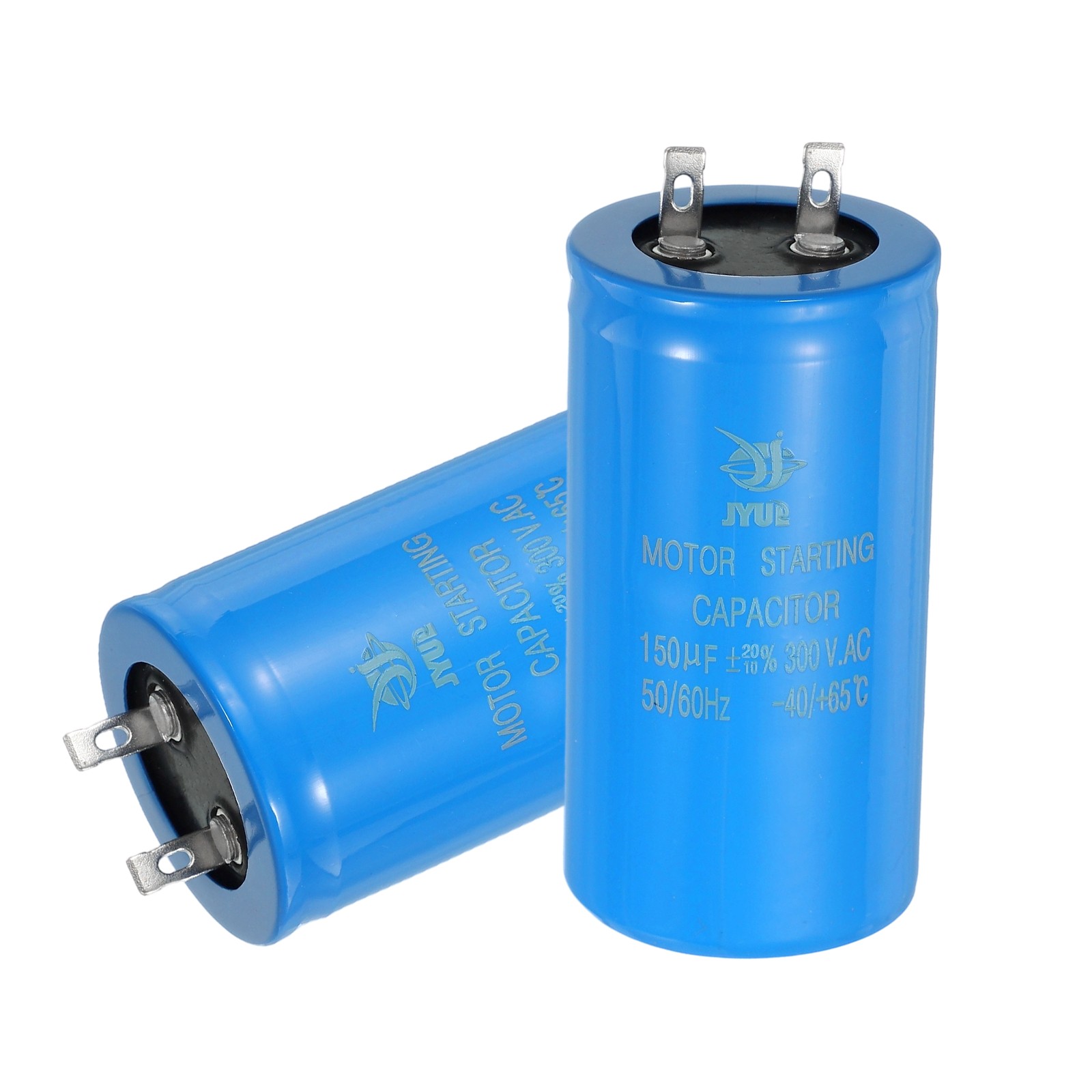 Motor Start Capacitor, 150uf 300V 50/60Hz CD60 Running Capacitor, Blue