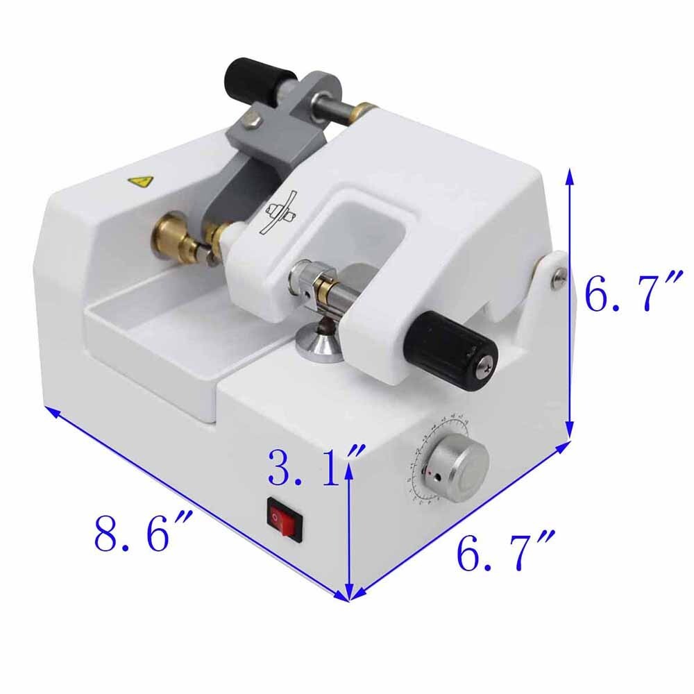 Easy to Operate:Optical Lens Cutter Cutting Milling Machine 110V 70W Enhanced