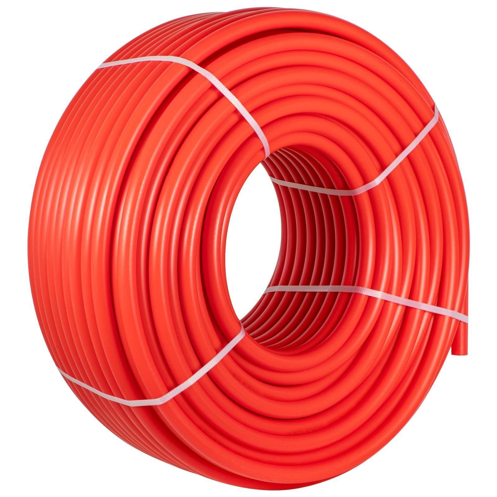 1 Piece 1 Inch Pipe Flexible Water Line Non Barrier Red Pipe 500 FT Tubing Easy
