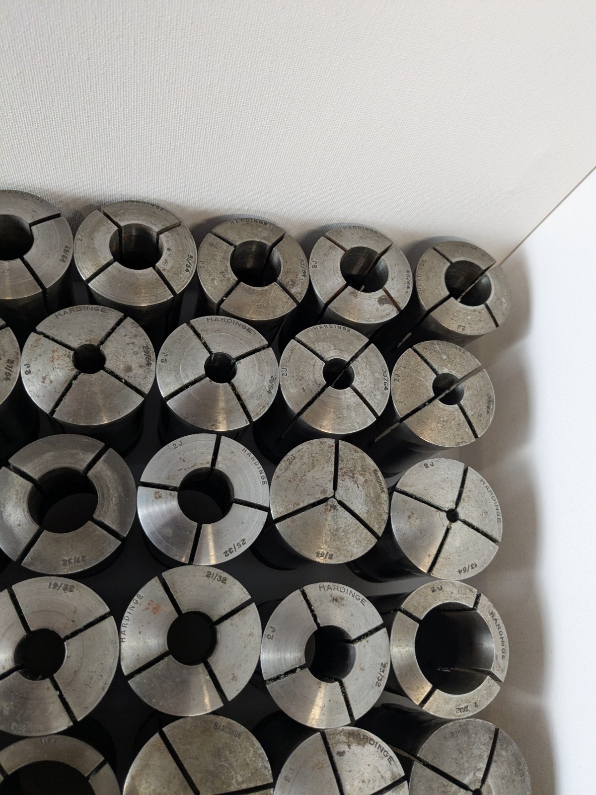 Hardinge 2J Collet Mega Lot of 61. All Hardinge No Duplicates From 10EE Monarch