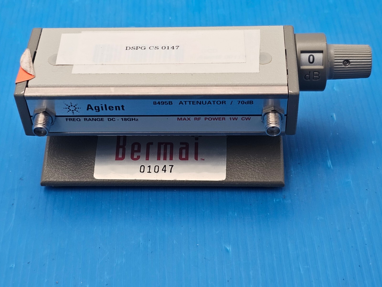 HP Agilent 8495B Programmable Step Attenuator, DC-18GHz, 70dB, Opt. 002