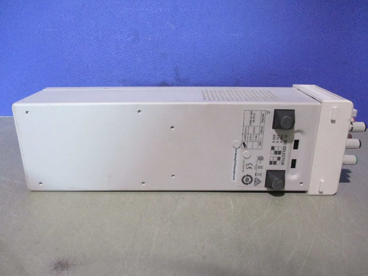KEYSIGHT E36103A DC POWER SUPPLY 20V 2A 40W STD E36103A0EM Power is OK Used