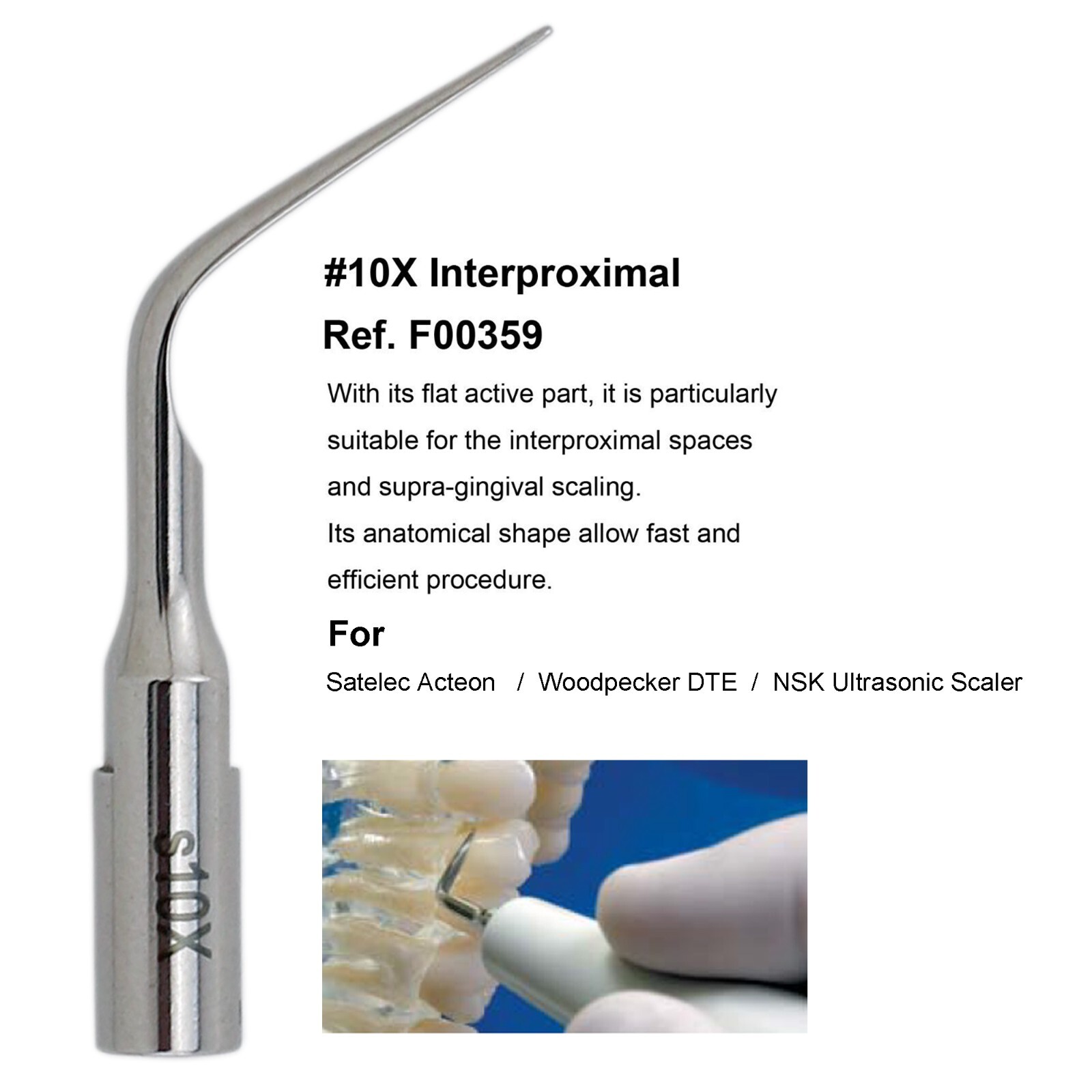 Dental Ultrasonic Scaler Handpiece P5 Newtron Slim B.LED For Satelec ACTEON Tips
