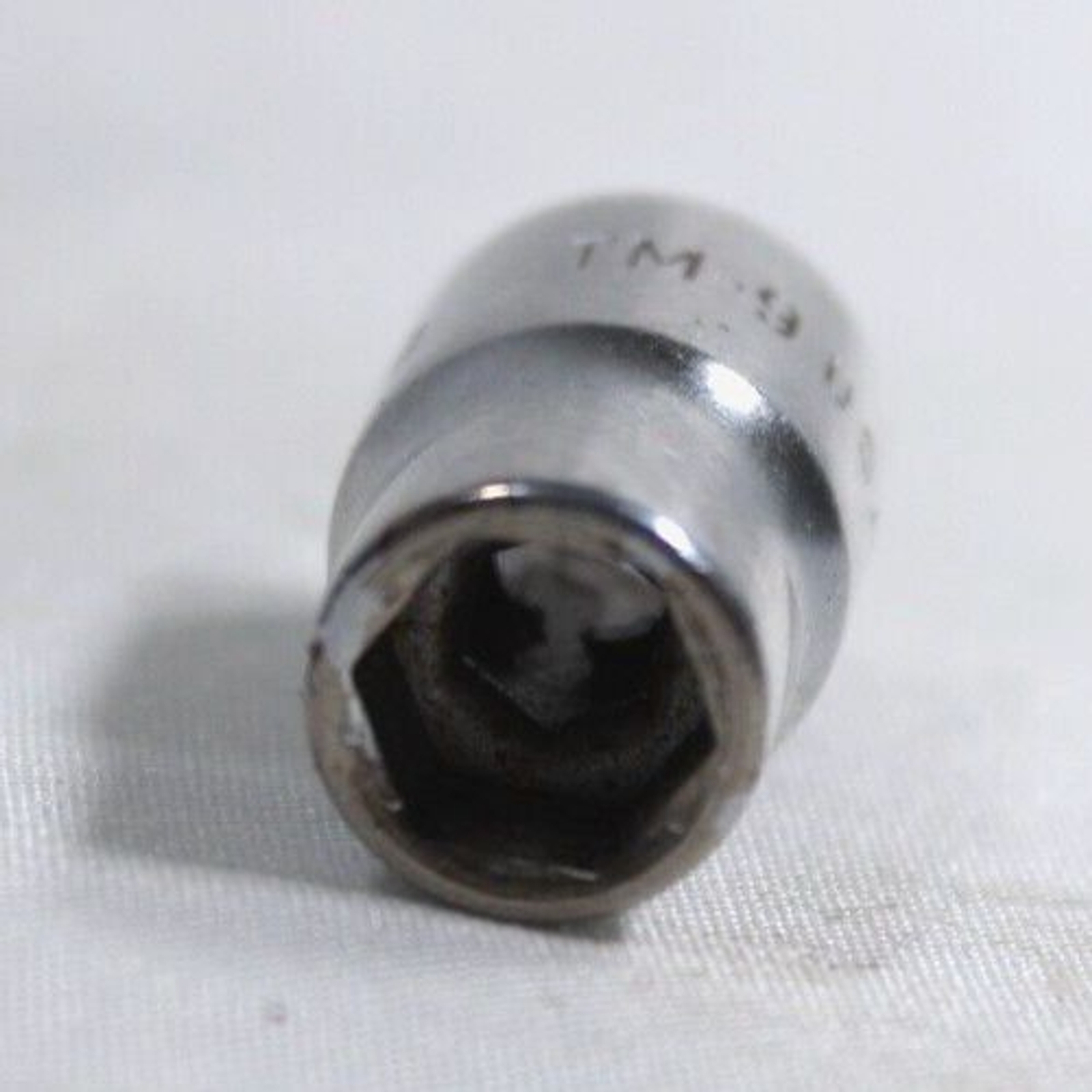 Snap-on 9/32 6pt 1/4″ Shallow Socket Driver TM-9 USA Made 1958 SAE Vintage