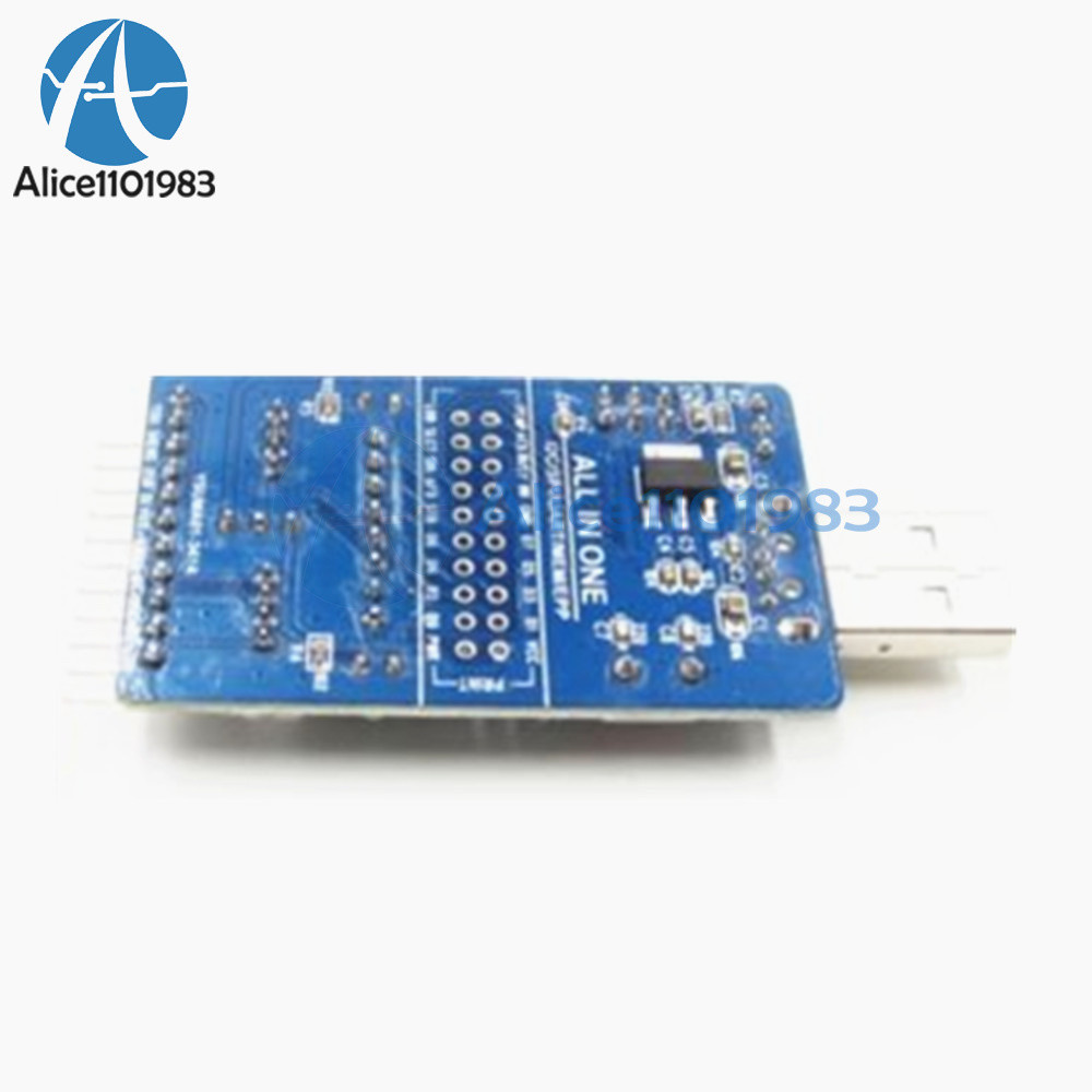 ALL IN 1 Multifunctional USB to SPI/I2C/IIC/UART/TTL/ISP serial Adapter