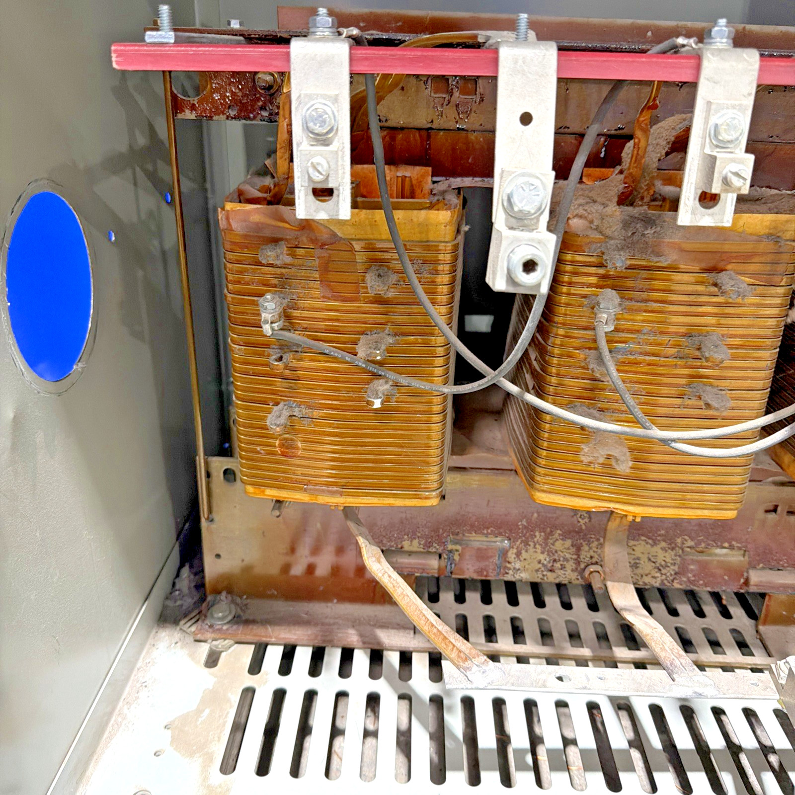 GE 75kVA 480V Transformer 3PH 60HZ 208Y/120V 9T23B3874 🟦