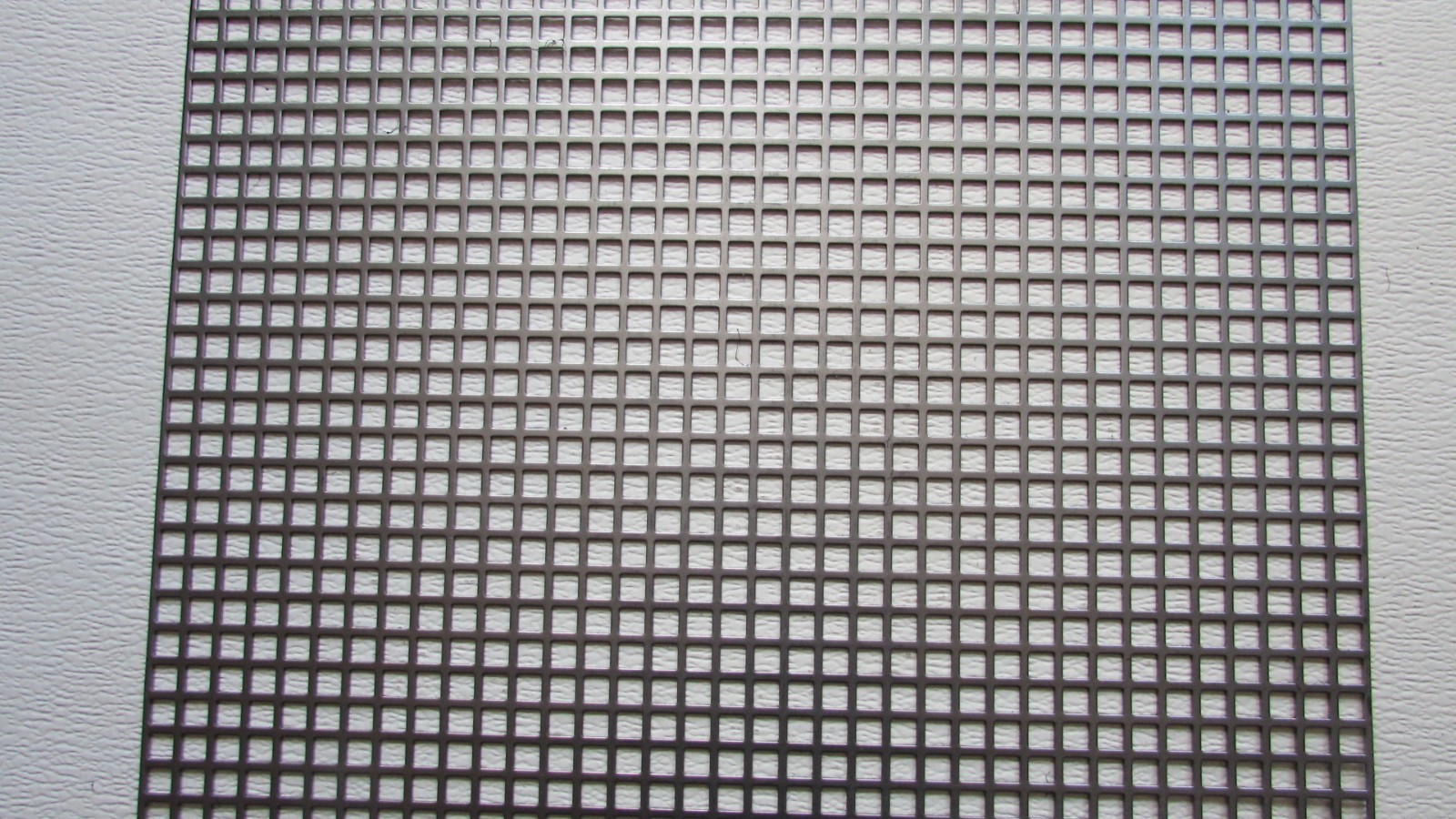 3/8 SQUARE PERFORATED METAL 16 GAUGE–PLAIN STEEL– 16-3/4″ X 18″